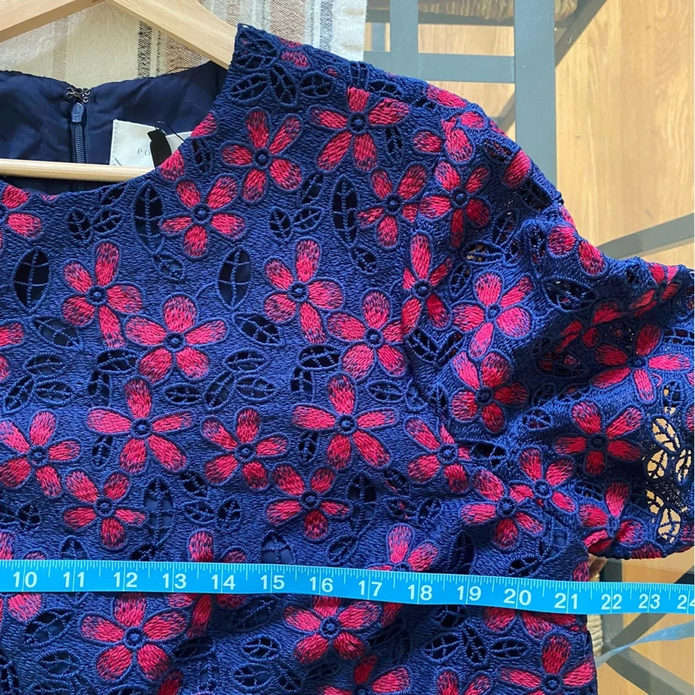 Tuckernuck Pomander Place Midnight Floral Lace Seraphina Midi Dress - Picture 13 of 16